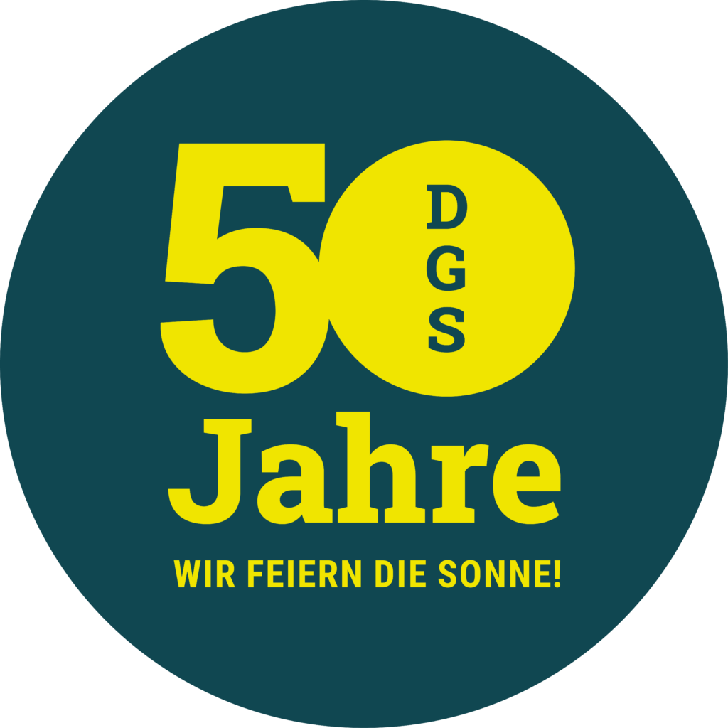 Logo 50 Jahre DGS